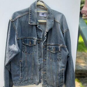 Old Navy Distressed Denim Jacket